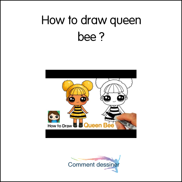 How to draw queen bee How to draw